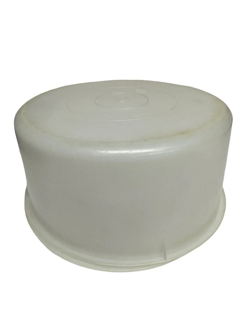 Vintage Tupperware Large Round Carry-All Cake Container 256 Seal 224
